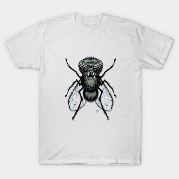 a cute housefly T-Shirt by nedesem